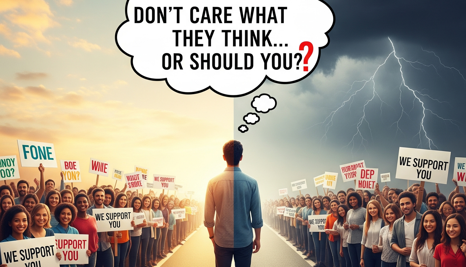 Don’t Care What They Think… Or Should You?